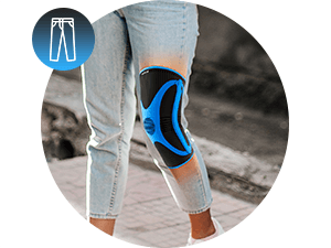 DR. BRACE ELITE Knee Brace with Size Stabilizer (2 Pack) Knee Brace for Women & Men, Workout, Sports, Daily Knee Compression Sleeve for Maximum Knee Pain Support & Fast Recovery (Neptune, Large)