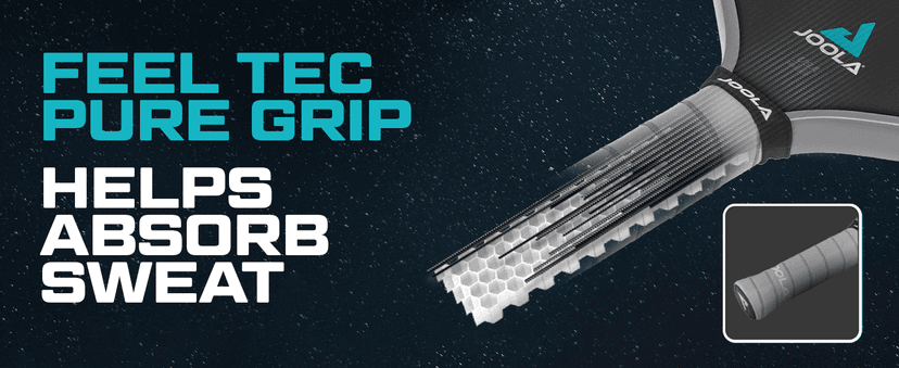 JOOLA Professional Pickleball Paddles – Charged Surface Technology for Power & Feel – Select Perseus or Hyperion Shape – Fully Encased Carbon Fiber – USAP Approved – Well Balanced w/Pop & Control