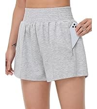 THE GYM PEOPLE Women's Golf Skort Tennis High Waist Lightweight Athletic Casual Skirts Built-in Shorts with 4 Pockets