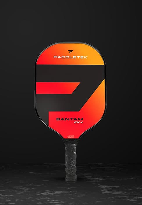 Paddletek Bantam TS-5 Pickleball Paddle | Professional Pickleball Paddles with Honeycomb Core, Textured Fiberglass Epoxy Hybrid Surface, Bantam PolyCore & High Tack Performance Grip | USAPA Approved