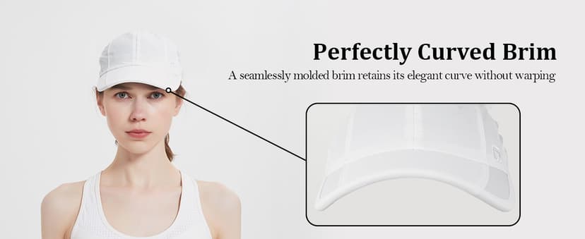 GADIEMKENSD Quick Dry Run Hat Cooling Breathable Mesh