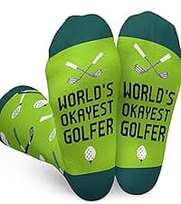 FOURSTUFF Hobby Socks for Ski, Cycling, Golf, Fishing, Soccer, Camping, Hunting, Hiking, Gaming, Book