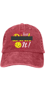 NVJUI JUFOPL Embroidered Pickleball Hat for Men Women, Funny Baseball Cap