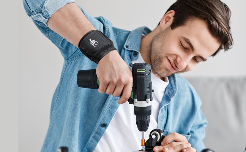 HiRui 2 PACK Wrist Compression Strap and Wrist Brace Sport Wrist Support for Fitness, Weightlifting, Tendonitis, Carpal Tunnel Arthritis, Pain Relief-Wear Anywhere-Unisex,Adjustable