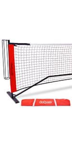 GoSports Pickleball Sets - Classic, Retro, Steel Blue, or Yellow - Includes 4 Paddles, 4 Regulation Pickleballs and Carry Case