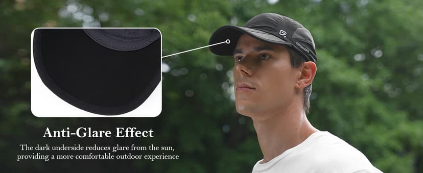 GADIEMKENSD Quick Dry Run Hat Cooling Breathable Mesh