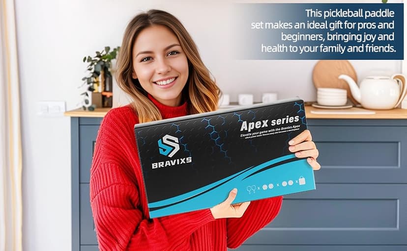 Pickleball Paddles Set of 2 USAPA Approved T700 Raw Carbon Fiber Pickleball Paddle, Friction Surface Pickleball Rackets with 4 Balls 1 Pickleball Bag, Pickle Ball Paddle Set for Men and Women