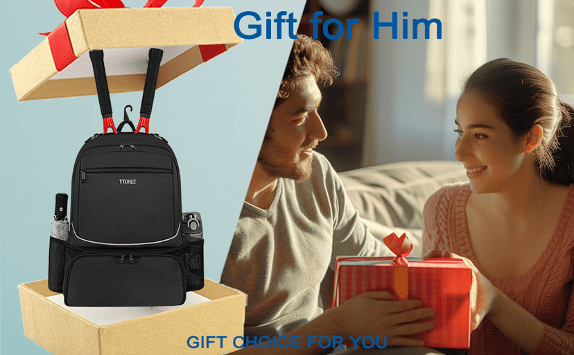 Ytonet Tennis Bag Tennis Backpack for Women Men 2 Rackets with Insulated Pocket Ventilated Shoe Compartment