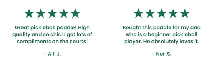 Stylish Premium Pickleball Paddle Racket | Durable Fiberglass Surface | Honeycomb Core | Perfect Addition to a Pickleball Set | Indoor Outdoor Pickle Ball Paddle