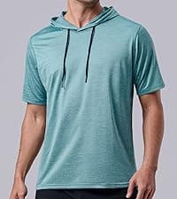 5 Pack Men’s Active Quick Dry Crew Neck T Shirts | Athletic Running Gym Workout Short Sleeve Tee Tops Bulk
