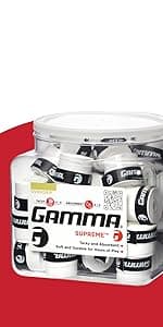 Sports Supreme OG, Tennis Overgrip, Pickleball, Squash, Badminton, and Racquetball Racquets, Grip for Hunting, Hockey, Baseball, Multiple Colors and Sizes, Versatile