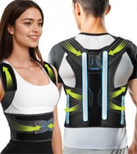 Elbow Compression Sleeve 2 Pack, Elbow Brace for Tendonitis and Tennis Elbow, Pain Relief Elbow Brace for Men & Women, Elbow Sleeve Reduce Joint Pain for Tennis, Golfer, Workouts, Blue (M)