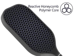 YC DGYCASI 16mm Pickleball Paddles Professional, 2025 USAPA Approved T700 Carbon Fiber Surface Pickle Paddle(CFS), Polypropylene Lightweight Honeycomb Core, Cushion Comfort Grip, with Cover Case Black