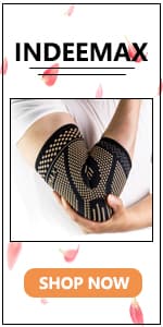 INDEEMAX Copper Wrist Compression Sleeve 1 Pair, Comfortable Hand Brace Support for Arthritis, Tendonitis, Sprains, Workout, Carpal Tunnel - Left & Right - Women and Men