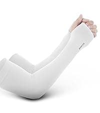 GOUNOD Sun Protection Cooling Compression Arm Sleeves For Men - Gardening Outdoors Sports Workouts volleyball arm sleeves