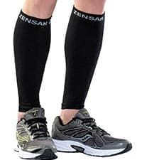 Zensah Running Leg Compression Sleeves - Shin Splint, Calf Compression Sleeve Men and Women