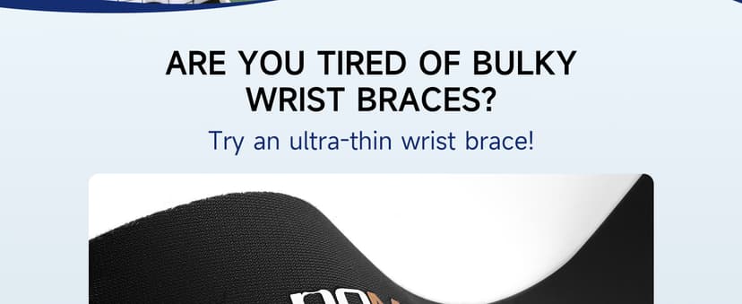 Pickleball Wrist Brace Support for Tennis, Ultra Thin Elastic Wrist Wraps, Lightweight, Breathable and Skin Friendly (Black/Left/One Size)