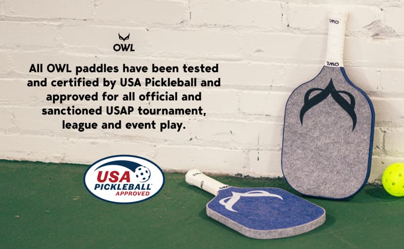 SPORT PICKLEBALL PADDLE | USAPA Pro Tournament Approved | Over 50% Noise Reduction | New Patented Nano-Technology Design & Surface | Elite Performance