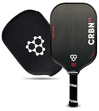 CRBN X Series Power Pickleball Paddle - Carbon Fiber Pickleball Paddle with Foam Injected Edges for Expanded Sweet Spot