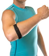 BraceAbility Wrist Support for Men and Women - Tennis and Pickleball Wrist Brace, Sports Injury Relief, Sprained Wrist Recovery, Tendonitis Support, Cycling, Volleyball, Golf - Right Hand (Small)