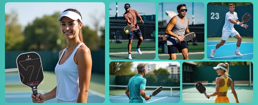 Pickleball Paddle with T700 Raw Carbon Fiber Surface & 16mm STR-Core Power Polymer Core, Premium Pickle Ball Racket Designed for Ultimate Spin & Consistency, USAPA Approved