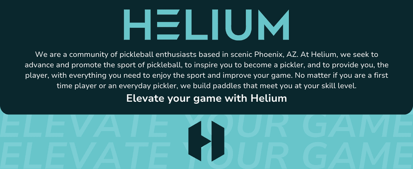 Helium Pickleball Paddle for Kids – Child Size Paddle for Children 12 and Under, Lightweight Honeycomb Core, Graphite Strike Face, Pickleball Paddle & Drawstring Bag - POW!