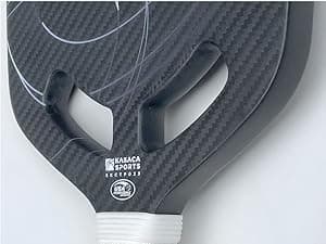 Premium Pickleball Paddle T700 Carbon Fiber, 16mm Thickness, Air Open Throat, Enhanced Spin & Control, Edgeless Design, Durable & USAPA Approved