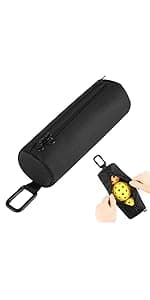 Cosmos 2 Pcs Pickleball Paddle Cover Paddle Case Bag Pickleball Racket Sleeve and Ball Storage Mesh Pocket for Pickle Ball Equipment Accessories Storage & Carrying, with Fence Hook