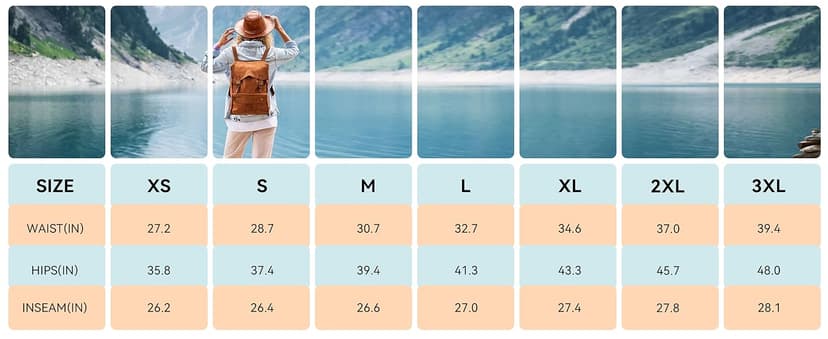 G Gradual Women's Pants with Deep Pockets 7/8 Stretch Ankle Sweatpants for Golf, Athletic, Lounge, Travel, Work