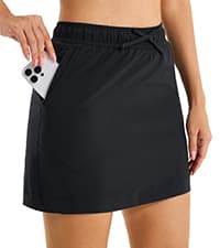 Stelle Women's Tennis Golf Skirts High Waisted with Pockets Inner Shorts for Athletic Skorts Sports Running Pickleball