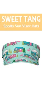Sports Sun Visor Hats Adjustable Sun Visor Caps for Women and Men