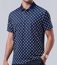 5 Pack Men’s Active Quick Dry Crew Neck T Shirts | Athletic Running Gym Workout Short Sleeve Tee Tops Bulk