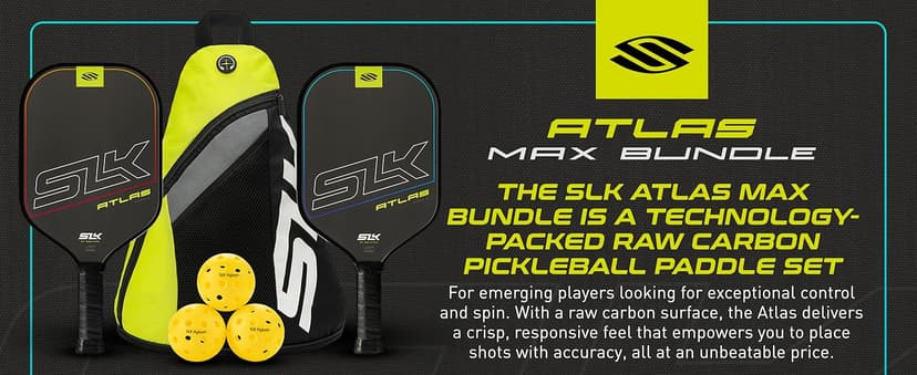 Selkirk Sport Pickleball Paddles Set of 2 | Designed in The USA | Choose The SLK Neo Graphite, SLK Neo Fiberglass Pickleball Set or SLK Atlas Pickleball Bundle