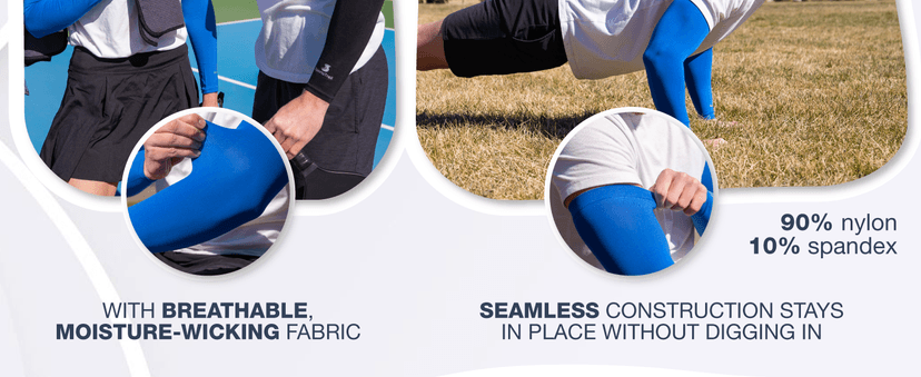 SportsTrail Cooling Arm Sleeves for Men & Women – Breathable, UV Sun Protection, Sports Arm Sleeves for Women, Men & Youth