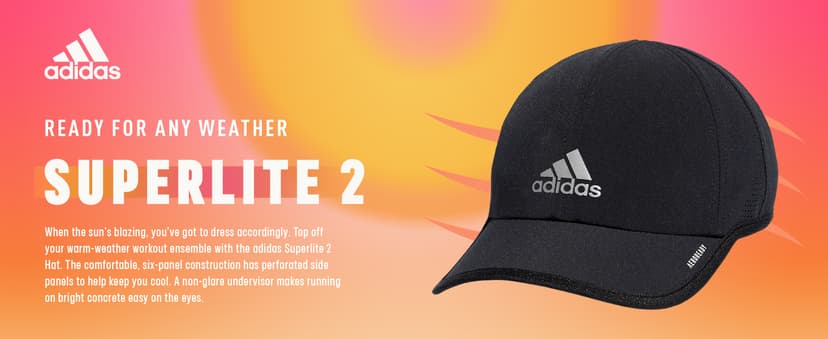 adidas Men's Superlite Relaxed Adjustable Performance Cap