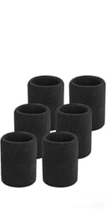 ONUPGO Sweatband Set Sports Headband Wristband Set Sweatbands Terry Cloth Wristband Wrist Sweatband Headbands Moisture Wicking Sweat Absorbing Head Band