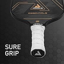 JOOLA Stratos or Essentials Pickleball Paddle – Reinforced Fiberglass Surface, Honeycomb Polypropylene Core, USAPA Approved, Durable & Beginner-Friendly Pickleball Racket with Comfortable Grip