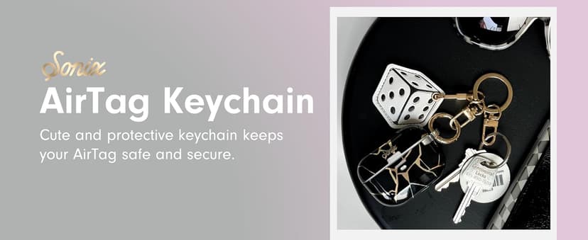 Sonix Keychain Case Compatible with Apple AirTag | Protective AirTag Cover Keychain | Checkmate Green Pickleball Paddle | Pickleball Green