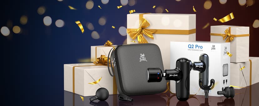 BOB AND BRAD Q2 Pro Mini Massage Gun with Heat and Cold Head,Pocket-Sized Deep Tissue Massager Gun,Portable Percussion Muscle Massager Gun, Ultra Small&Quiet Muscle Massage Gun, FSA and HSA Eligible