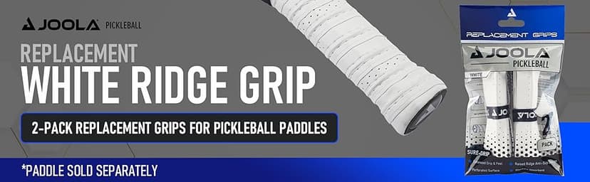 JOOLA Pickleball Paddle Replacement Grip Tape - Wrap for Pickleball Paddle - Moisture Wicking Surface & Comfort - Handle Wrap for Use with Small Grip & Overgrip