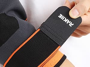 Elbow Compression Sleeve 2 Pack, Elbow Brace for Tendonitis and Tennis Elbow, Pain Relief Elbow Brace for Men & Women, Elbow Sleeve Reduce Joint Pain for Tennis, Golfer, Workouts, Blue (M)