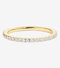 PAVOI 18K Gold Plated 3 Rings Set | Gold Stacking Rings for Women | Stacking Ring Set