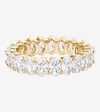 PAVOI 18K Gold Plated 3 Rings Set | Gold Stacking Rings for Women | Stacking Ring Set