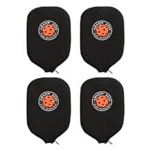Amazin' Aces Graphite Pickleball Paddles Set - Single, 2 or 4 Paddles, Honeycomb Polymer Core with Comfy Cushion Grip - Varying Accessories Including Pickleballs, Pickleball Bag & Paddle Cover