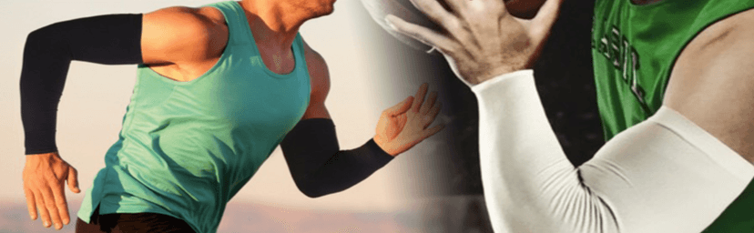 UV Sun Protection Arm Sleeves for Men & Women - Tattoo Cover Up - UPF 50 Cooling Sleeve for Golf, Cycling