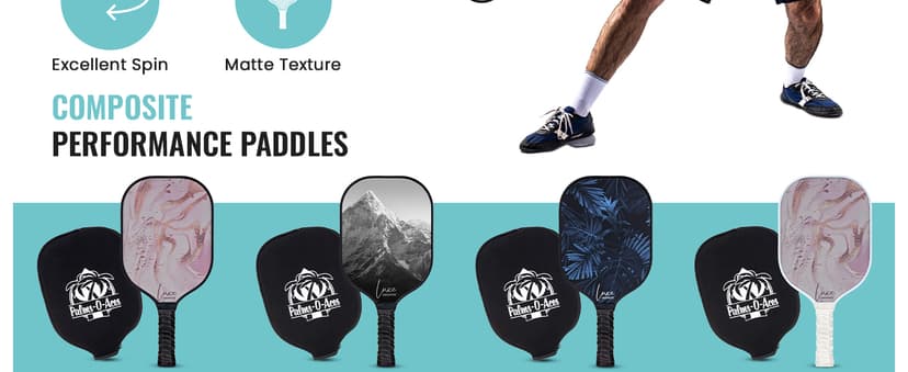 Carbon Fiber Pickleball Paddle - USAPA Approved - Lightweight Pickleball Racket - Enhanced Spin Texture – 16MM T700 Premium Graphite Pickleball Paddles - Cover Included