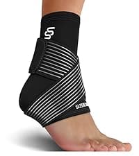 Sleeve Stars Tennis Elbow Brace for Women - Adjustable Tennis Elbow Strap, Golfers Elbow Brace for Men, Counterforce Brace for Tennis Elbow for Tendonitis Relief, Fits 9"-23" (Single/Black)