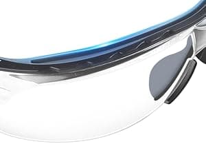 TICONN Anti-Fog Safety Glasses for Men and Women, ANSI Z87.1 Scratch Proof Eye Goggles with Adjustable Arms and UV Protection