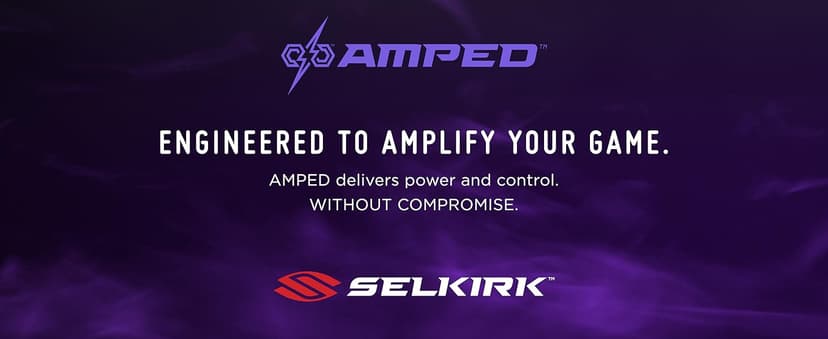 Selkirk Sport Amped Pickleball Paddle | Assembled in The USA | Amped Control or Amped Pro Fiberglass Pickleball Paddle | Unrivaled Precision & Control