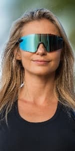 Tifosi Vogel SL Sport Sunglasses Men & Women - Ideal For Baseball, Cycling, Cricket, Golf, Hiking, Running